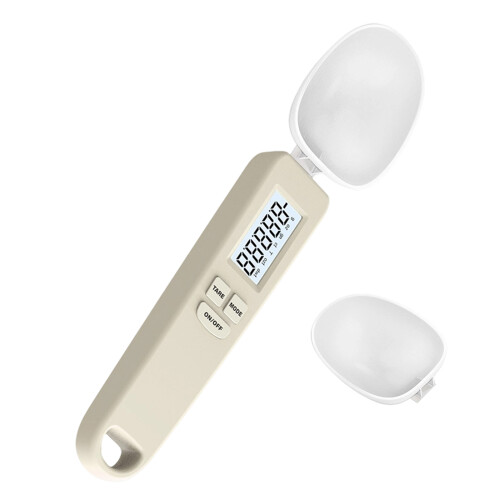 Cuillère à mesurer électronique pour peser les ingrédients-Beige