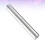 2Pcs Non-Stick Stainless Steel Dough Rollers for Home Baking Silver 9