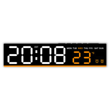 Innovative Wake Up Light Alarm Clock Sunrises-Black Orange1