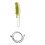 Durable ABS Build Pet Shower Head For-yellowish white 1