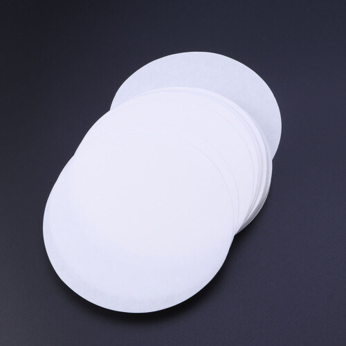 OUNONA white qualitative filter paper discs12.5cm 2