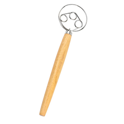 Handgemaakte eiken deegroerder, perfect voor het maken van-3