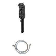 Customizable Pet Washing Tool Featuring Massage specks-Black