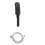 Customizable Pet Washing Tool Featuring Massage specks-Black 1