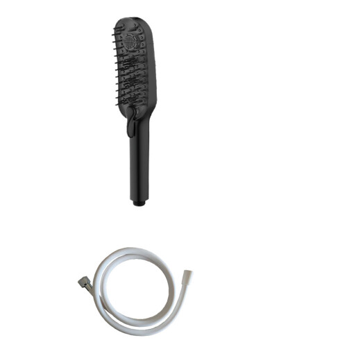 Customizable Pet Washing Tool Featuring Massage specks-Black