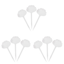 90Pièces Cartes De Jardin Blanches Réutilisables Pour Étiqueter Plante