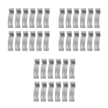 36St Zilveren Veerclips Voor Luchtfilterhuis, Universele Autoclips