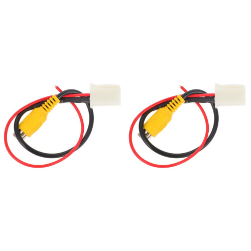 2Pièces Câble Caméra Recul Durable Multi Auto 1