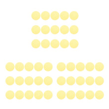45St Gele Zelfklevende Pet Lichtfilters Voor Sfeervolle Lampen