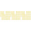 3 Count Scrapbook Decorative Stickers Sticky Strips Dot Golden 3