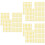 3 Count Scrapbook Decorative Stickers Sticky Strips Dot Golden 5