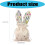 2pcs Handcrafted Easter Florals Decorations Drawstring Bags-5 2