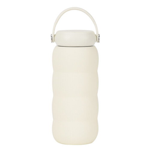 Double Wall Insulated Stainless Steels Water Bottle 600Ml-white