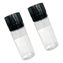 Clear Seasoning Dispenser 100Ml Capacity-Black straight bottle