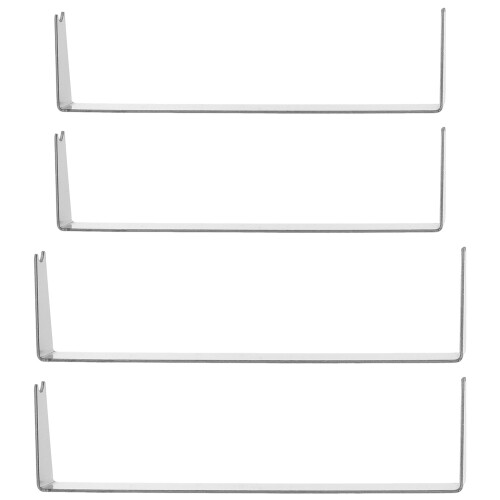 4Stk Keramik Trimmwerkzeug Mit Ergonomischem Griff Silber