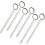 18Pcs Reusable Clear Glass Coffee Spoons Multipurpose Kitchen Utensils 10