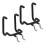 2Pcs Multi-Use Stainless Steel Pegboard Hooks for Workshop and Kitchen 6