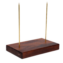 2Pcs Memo Holder Spike Desk Paper Organizer for Bills and Receipts