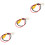 Set Of 3 Signal Reverse Camera System Video Input Cable Rear View Car 5