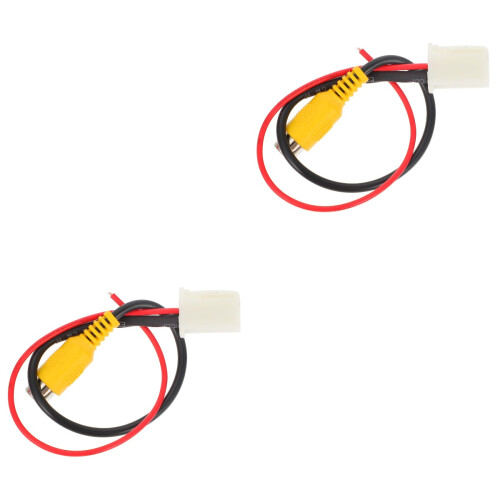 Set Of 2 Reversing Cable Reverse System Dashcam Rearview Car 2