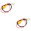 Set Of 2 Reversing Cable Reverse System Dashcam Rearview Car 6