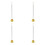 4Pcs Outdoor Suction Cup Flag Poles Car Flag Display Brackets Silver 3