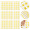 2 Pack Scrapbook Stickers Colorful Star Letter Decorations 8