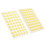 2 Pack Scrapbook Stickers Colorful Star Letter Decorations 10