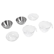 2 Stück Kühl-Salatschüssel, 42,2 oz, PC-Deckel durchsichtig