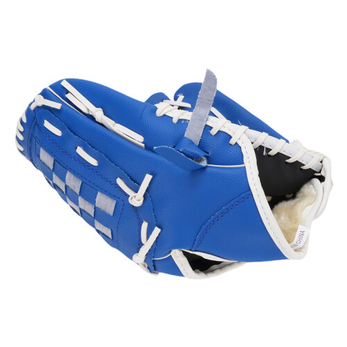 Leder-Baseball-Handschuh Training 29.2cm/11.5in Blau