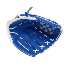 Leder-Baseball-Handschuh ERWACHSENE/JUGEND 26,7 cm Blau