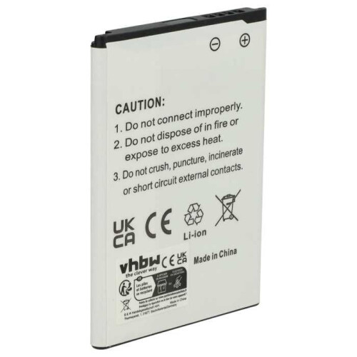 Bateria vhbw compatível com Huawei E5573, E5573S, E5573Bs-320, E5573Cs-509, E5573-856 router modem hotspots (1500mAh, 3,7V) 1