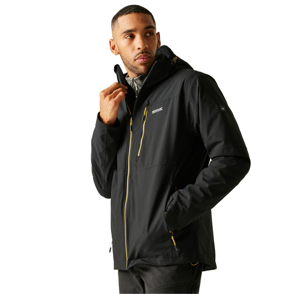 Regatta (Xxl, Black) Mens Wentwood 3 In 1 Jacket