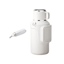 Elegant 316 Nonrust Steel Beverage Jugs Maintains-1500ML White