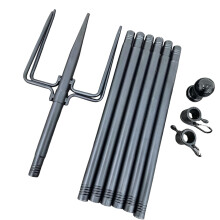 Strong Flag Stick Frame With Complete Turn Rings For-10FT
