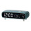 Stylish Digital Alarm Clock with Week Month Display-Sky Blue 1