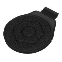360 Degree Rotating Car Cushion 43x37.5 cm Black
