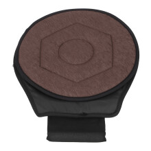 360 Degree Swivel Cushion, Brown, 43 x 37.5 cm