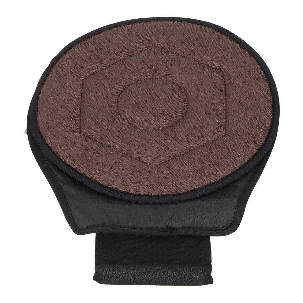 360 Degree Swivel Cushion, Brown, 43 x 37.5 cm
