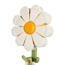 Practical Magnetic Blossom Petal Clip Kitchen Storage-White