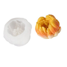 Paeonia Lactiflora Flower Silicone Molds Multipurpose Silicone