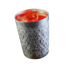 Drinkbeker van tinlegering met antieke look, ideaal voor het-B