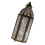 Moroccans Lantern Decorative,Golden Metal Candle Holder for-L 1