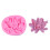 Multipurpose 3D Silicone Molds For Artisanal Soap And-Pink 1