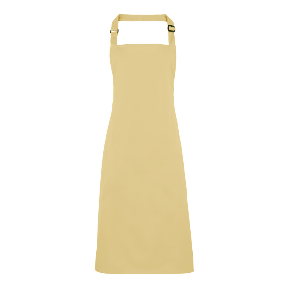 Premier (One Size, Lemon) Colours Bib Apron / Workwear (Pack Of 2)