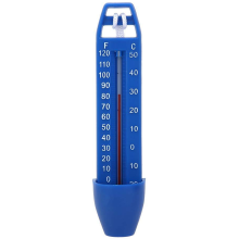 Zwembadthermometer met drijvend ontwerp, sterk en duurzaam voor meting van een breed temperatuurbereik.