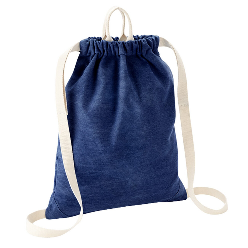 Bagbase (One Size, Denim ) Denim Gymsac Blue