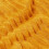 King Size Fleece Blanket – 3D Ribbed Stripe, Mustard 3