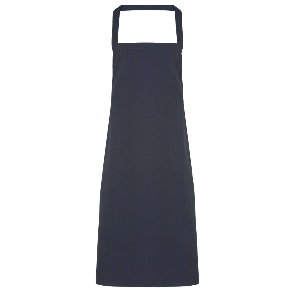 Premier (One Size, Navy) Ladies/Womens Slim Apron (No Pocket) / Workwear