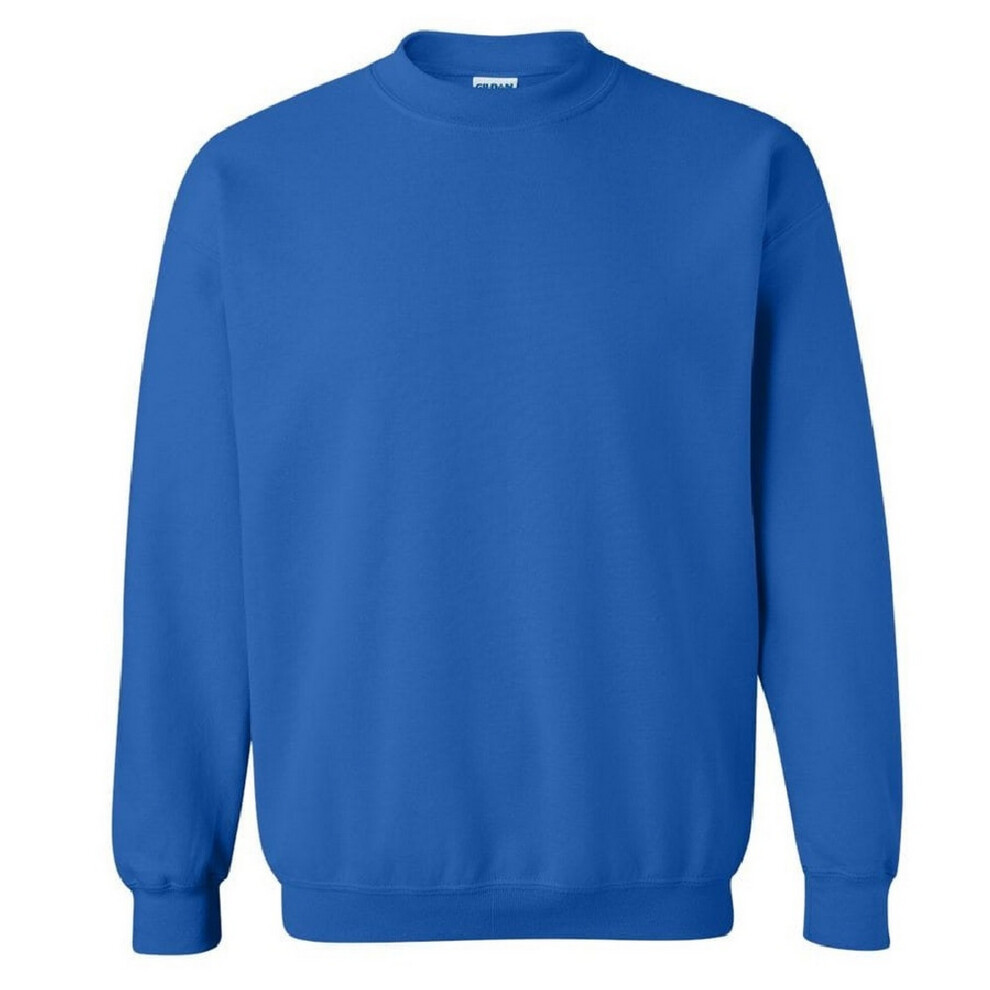 Gildan (S, Royal) Childrens Unisex Heavy Blend Crewneck Sweatshirt Multicoloured